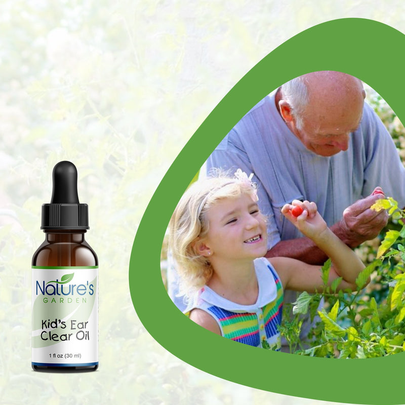 Kid's EAR CLEAR OIL - 1 oz Liquid Herbal Formula