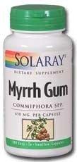 Solaray - Myrrh Gum, 620 mg, 100 capsules - Vitamins Emporium