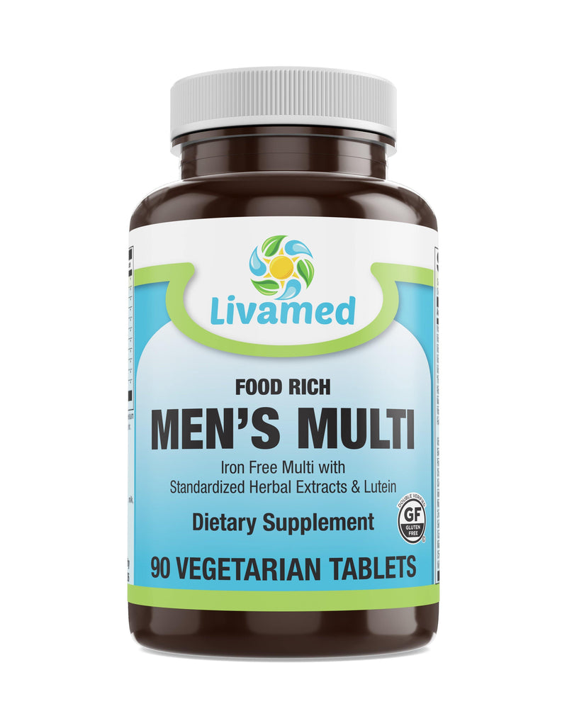 Livamed - Food Rich Men's Multi Veg Tabs - Vitamins Emporium
