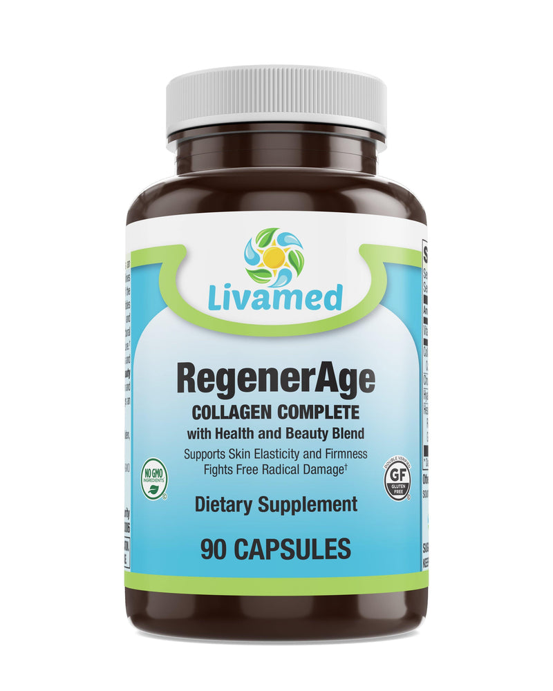 Livamed - RegenerAge Collagen Complete Capsules - Vitamins Emporium