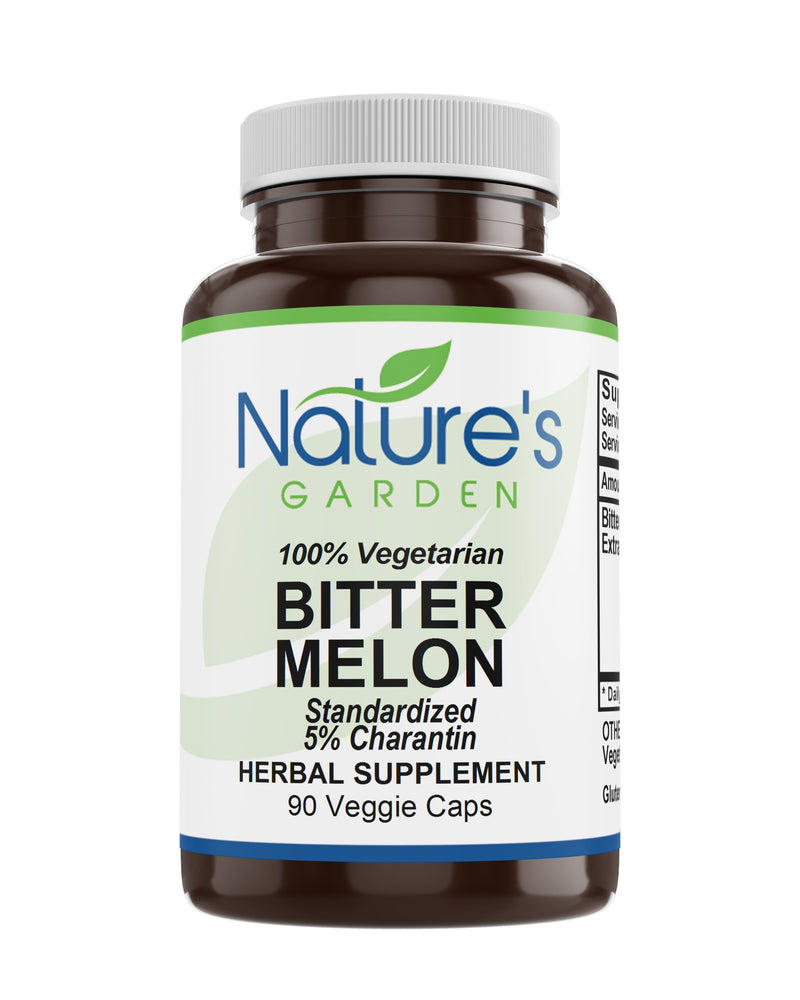 Bitter Melon - 90 Veggie Caps with 500mg Bitter Melon Extract