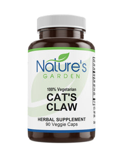 Cat's Claw Bark - 90 Veggie Caps with Peruvian Cats Claw Uncaria Tomentosa Herb
