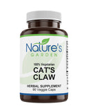 Cat's Claw Bark - 90 Veggie Caps with Peruvian Cats Claw Uncaria Tomentosa Herb