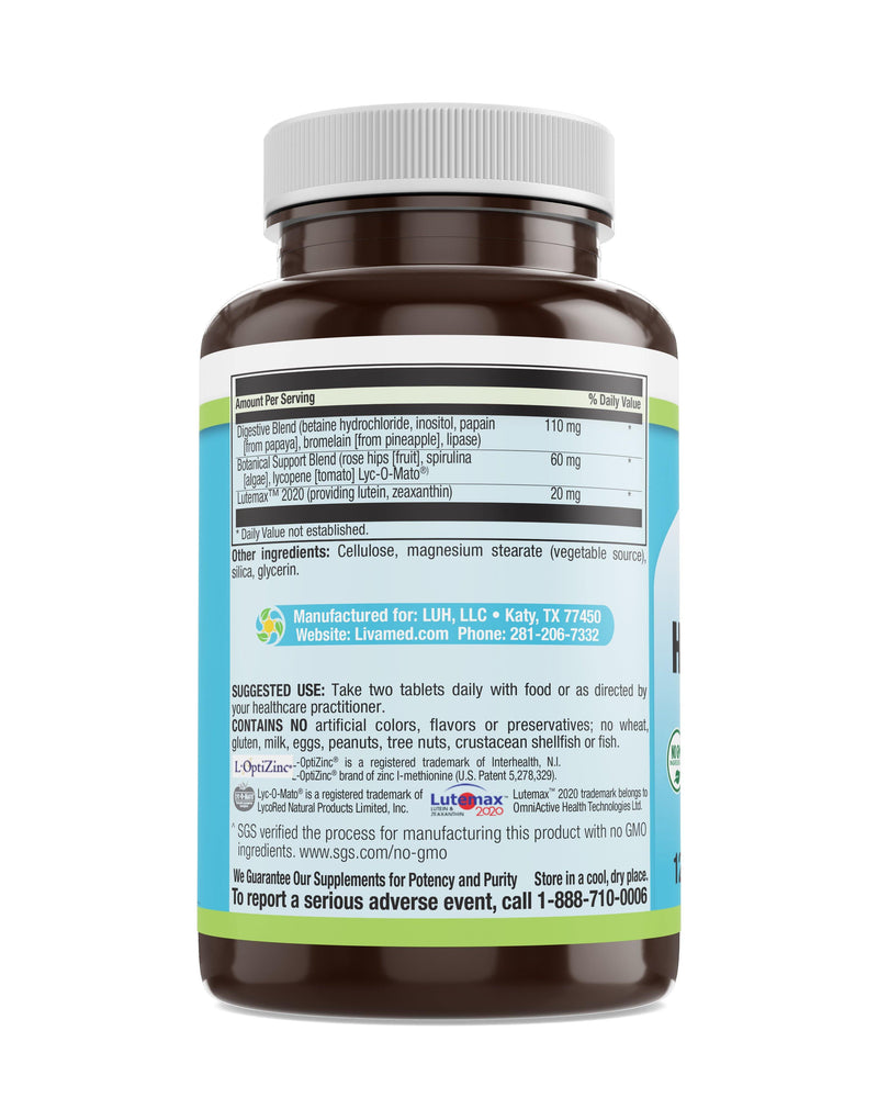 Livamed - Healthy Aging Multi Iron Free Veg Tabs 120 Count - Vitamins Emporium