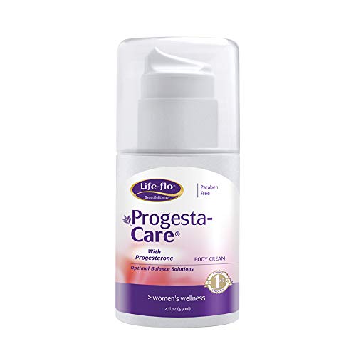 Life-Flo Progesta-Care w/USP Progesterone from Wild Yam | Body Cream for a Woman’s Optimal Balance | No Fragrance | 2oz