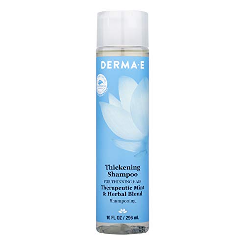DERMA E Thickening Shampoo-All Natural Hair Growth