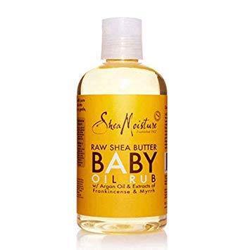 Shea Moisture Baby Oil Rub Chamomile and Argan Oil 8 Once - Pack of 2 - Vitamins Emporium
