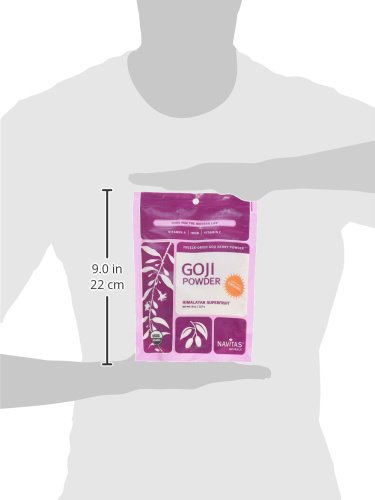 Navitas Organics Raw Goji Powder, 8 Ounce, 25 Servings
