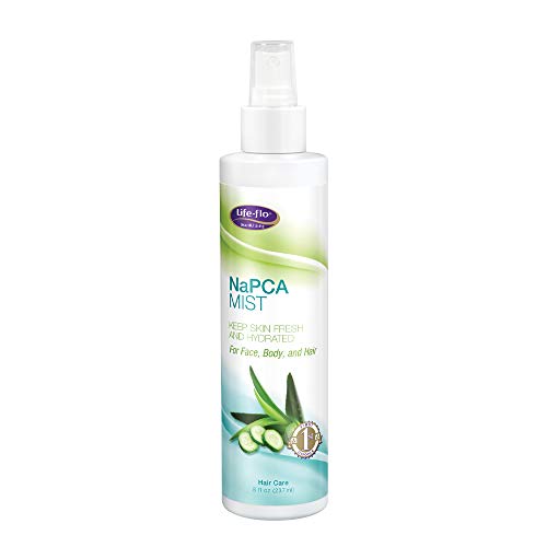 Life-flo NaPCA Mist | Hydrating Spray for Face, Body and Hair | With Aloe and Sodium PCA for Softer, Fresher Skin | 8oz