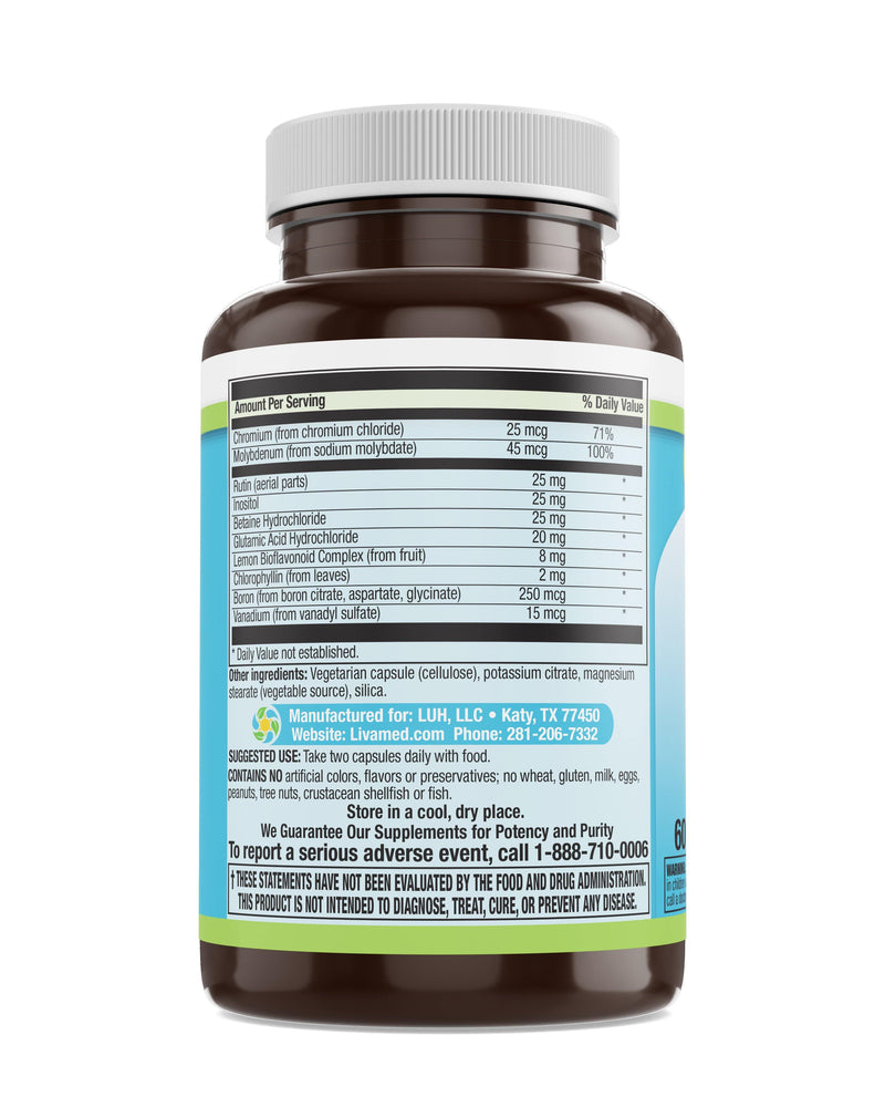 Livamed - Ultimate Capsule® Multivitamin Multimineral Complete Veg 60 Count - Vitamins Emporium