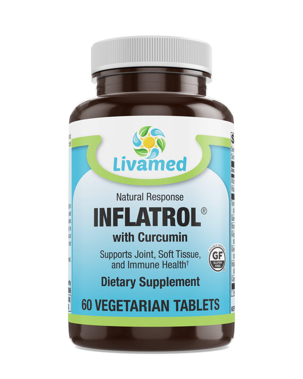 Livamed - Inflatrol® Veg Tabs 60 Count - Vitamins Emporium