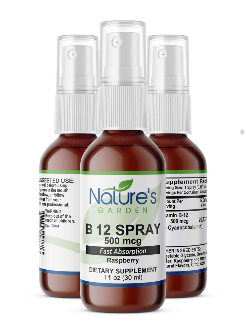 Vitamin B12 Spray 500 Mcg/Spray 1 oz