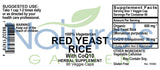 Red Yeast Rice Organic with CoQ10 - 90 Veggie Caps with 600mg Organic Red Rice Yeast Plus Co Q 10 - Natures Support for Cholesterol