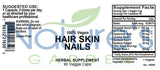 Hair Skin Nails Powder Capsules 90 VegCap