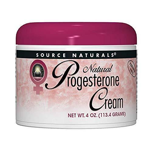 Source Naturals Progesterone Cream - Women's Health Support - High Purity, Paraben Free - 4 Ounces - Vitamins Emporium