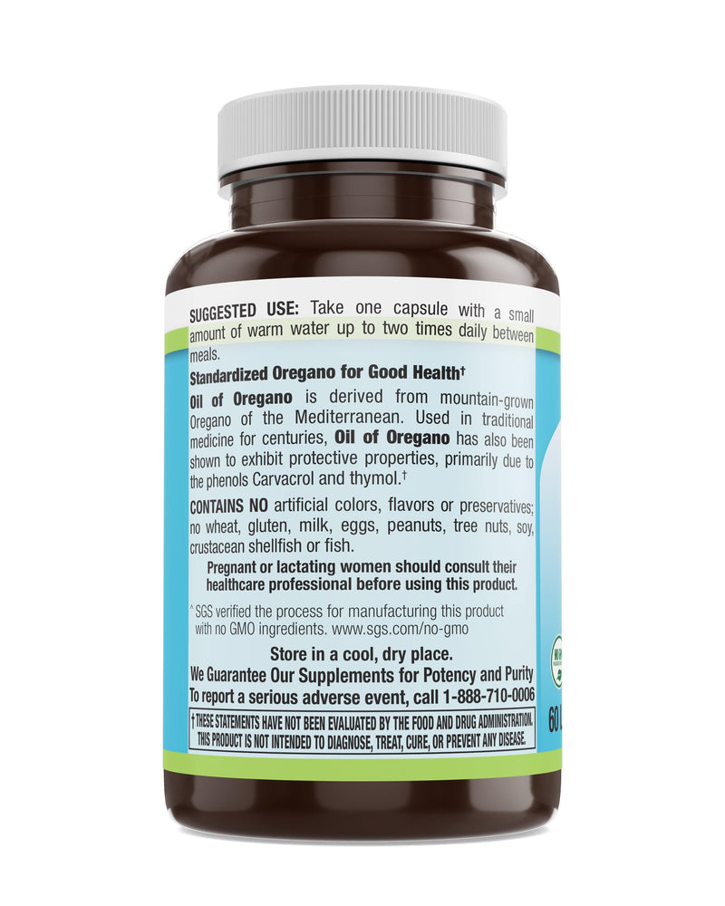 Livamed - Oil of Oregano Liquid Filled Veg Caps 60 Count - Vitamins Emporium