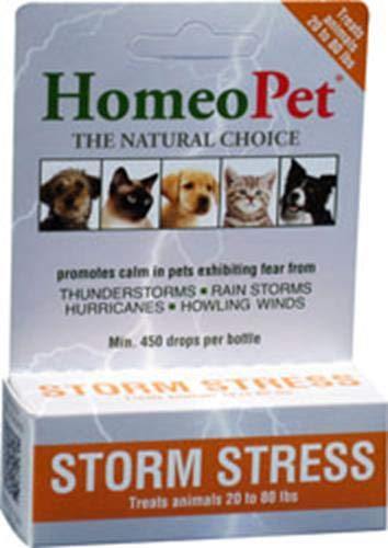HomeoPet Pro Storm Stress for Dogs 20-80 lbs, 5 ml - Vitamins Emporium