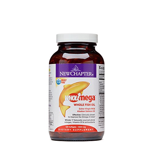 New Chapter, Wholemega Whole Fish Oil, 120 Soft Gels