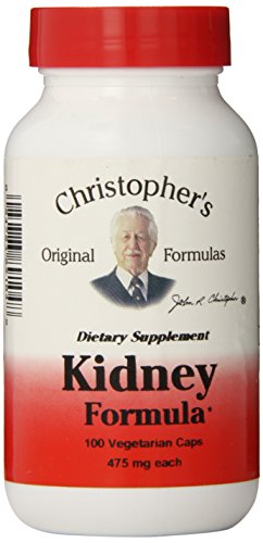 Dr. Christopher's Original Formulas Kidney Formula Capsules, 475 mg, 100 Count