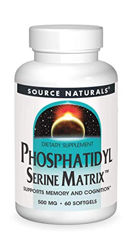 Source Naturals Phosphatidyl Serine Matrix 500mg, 60 Softgels