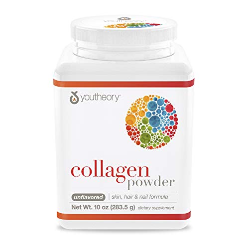 Youtheory Collagen Powder Unflavored, 10 Ounce Bottle