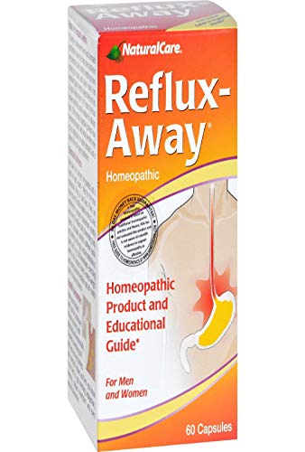 NaturalCare Reflux-Away, for Men and Women, 60 Capsules