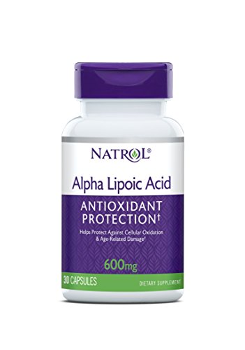 Natrol Alpha Lipoic Acid 600 mg Caps, 30 ct