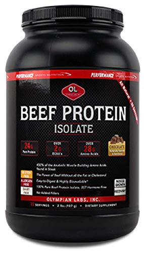 Olympian Labs PSN Protein Powder, beef, 32 Ounce