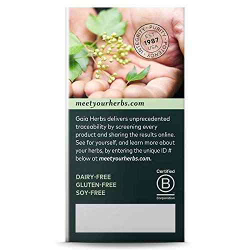 Gaia Herbs Sage and Aloe Throat Shield Spray, 1-Ounce Bottle