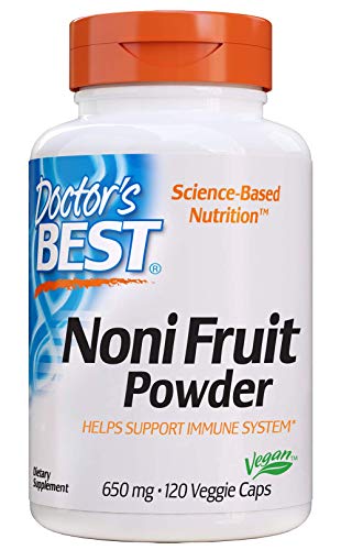 Doctor's Best Noni Concentrate (650 mg), 120 Veggie Caps