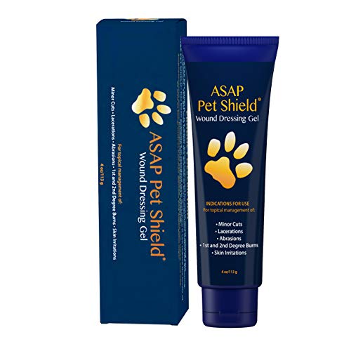 American Biotech Labs - ASAP Pet Shield - Wound Dressing Gel - First Aid for Pets - 4 oz.