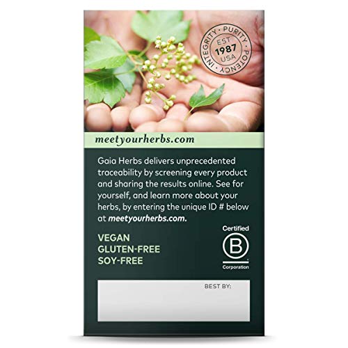 Gaia Herbs, Valerian Root, Sleep Support, Non Habit Forming Herbal Sleep Aid, Melatonin Free, Vegan Liquid Capsules, 60 Count