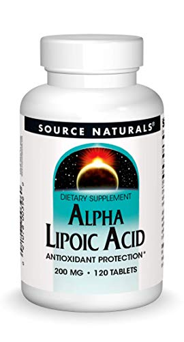 Source Naturals Alpha Lipoic Acid 200 mg 120 Tablets