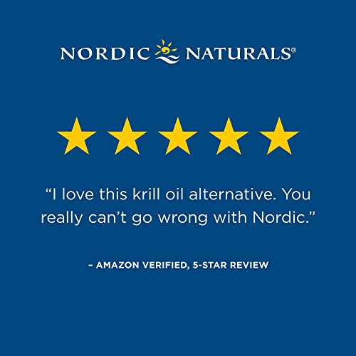 Nordic Naturals Omega-3 Phospholipids, Unflavored - 500 mg Omega-3 & 350 mg Phospholipids - 60 Soft Gels - Heart & Brain Health - Small, Easy-to-Swallow Soft Gels - Non-GMO - 30 Servings