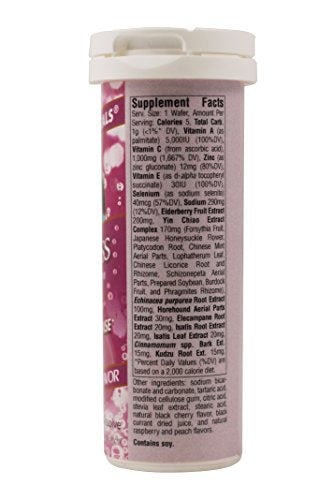 Source Naturals Wellness Fizz Immune Support Wafers, Berry, 2 pk