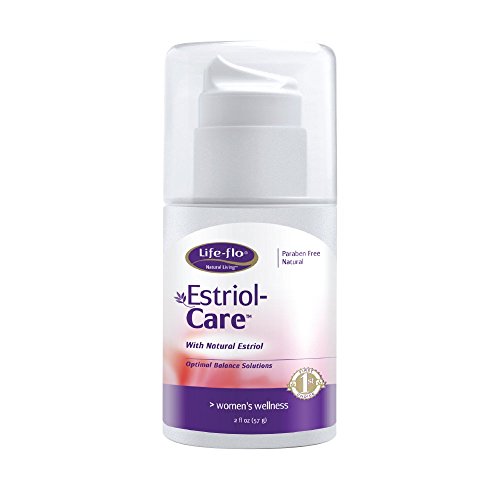 Life-Flo Estriol Care | Estrogen Cream w/Estriol USP | Natural Solution | 2-oz Pump