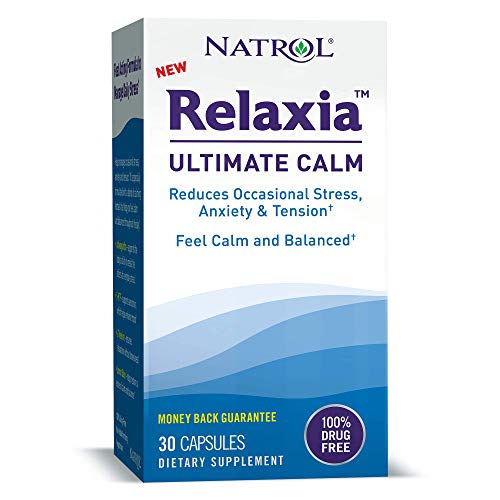 Natrol Relaxia Ultimate Calm, Stress Relief, Capsules, 30 Capsules