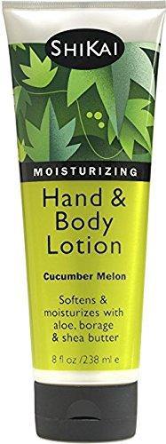 Shikai Naturally Moisturizing Hand & Body Lotion - Cucumber Melon - 8 oz - Vitamins Emporium