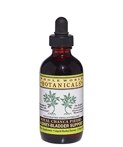 Whole World Botanicals Royal Chanca Piedra Kidney, Bladder Support Liquid Extract, 4 Ounce