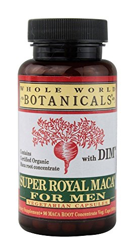 Whole World Botanicals Super Royal Maca for Men 500 Mg 90 Veggie Caps