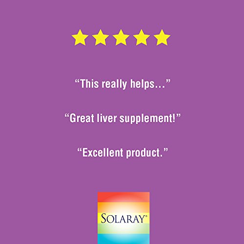 Solaray Milk Thistle Seed Extract One Daily 350mg | Antioxidant Intended to Help Support a Normal, Healthy Liver | Non-GMO & Vegan | 60 VegCaps