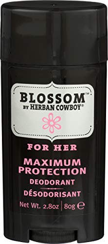Herban Cowboy Women's Deodorant, Blossom, 2.8 Ounce