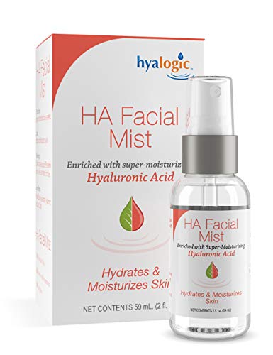 Hyaluronic Acid Facial Mist—Moisturizer Spray, Hydrating Primer & Makeup Setting Spray – 2 oz. - Hyalogic Episilk Brand