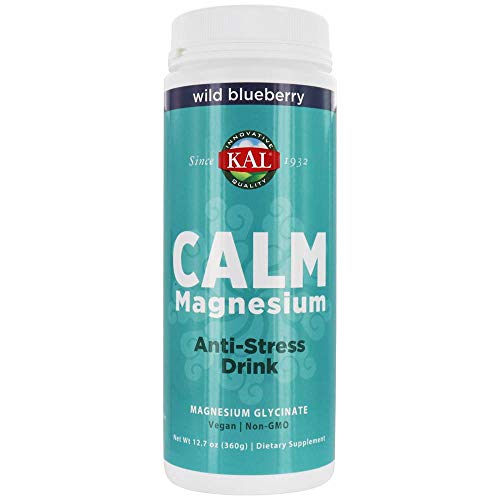 KAL Calm Magnesium Anti-Stress Drink | 325mg Mag Glycinate | Calm & Relaxation Support for Body & Mind | 12.7oz, 80 Serv