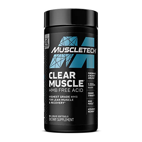 Muscle Recovery | MuscleTech Clear Muscle Post Workout Recovery | Muscle Builder for Men & Women | HMB Supplements | Sports Nutrition Post Workout Recovery & Muscle Building Supplements, 84 ct