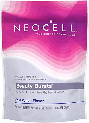Neocell Beauty Burst Fruit Punch 60 chew (Pack of 2)