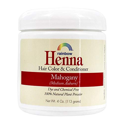 Rainbow Research Henna Hair Color and Conditioner Persian Mahogany Medium Auburn - 4 oz