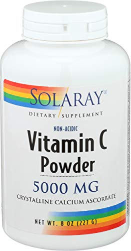 Solaray, Vitamin C Powder Non Acidic 5000mg, 8 Ounce