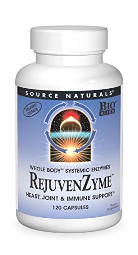 Source Naturals RejuvenZyme - For Heart, Joint & Immune Support - 120 Capsules