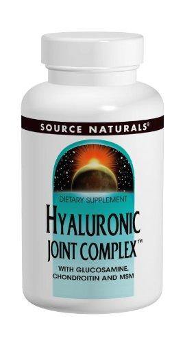 Source Naturals Hyaluronic Joint Complex With Glucosamine, Chondroitin & MSM Extra Strength - 60 Tablets - Vitamins Emporium